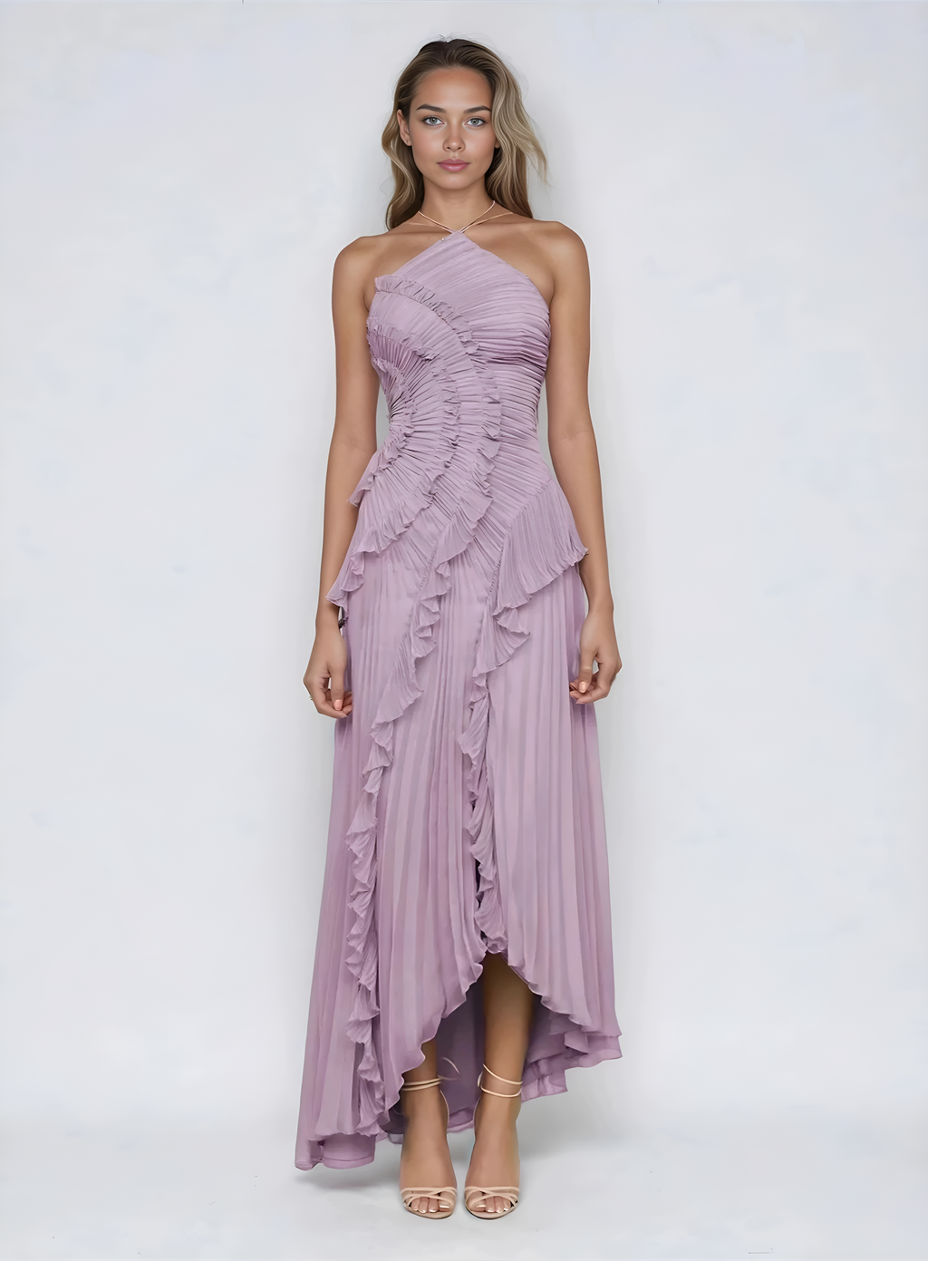 Linda I RUFFLED DRESS LIMITED EDITION