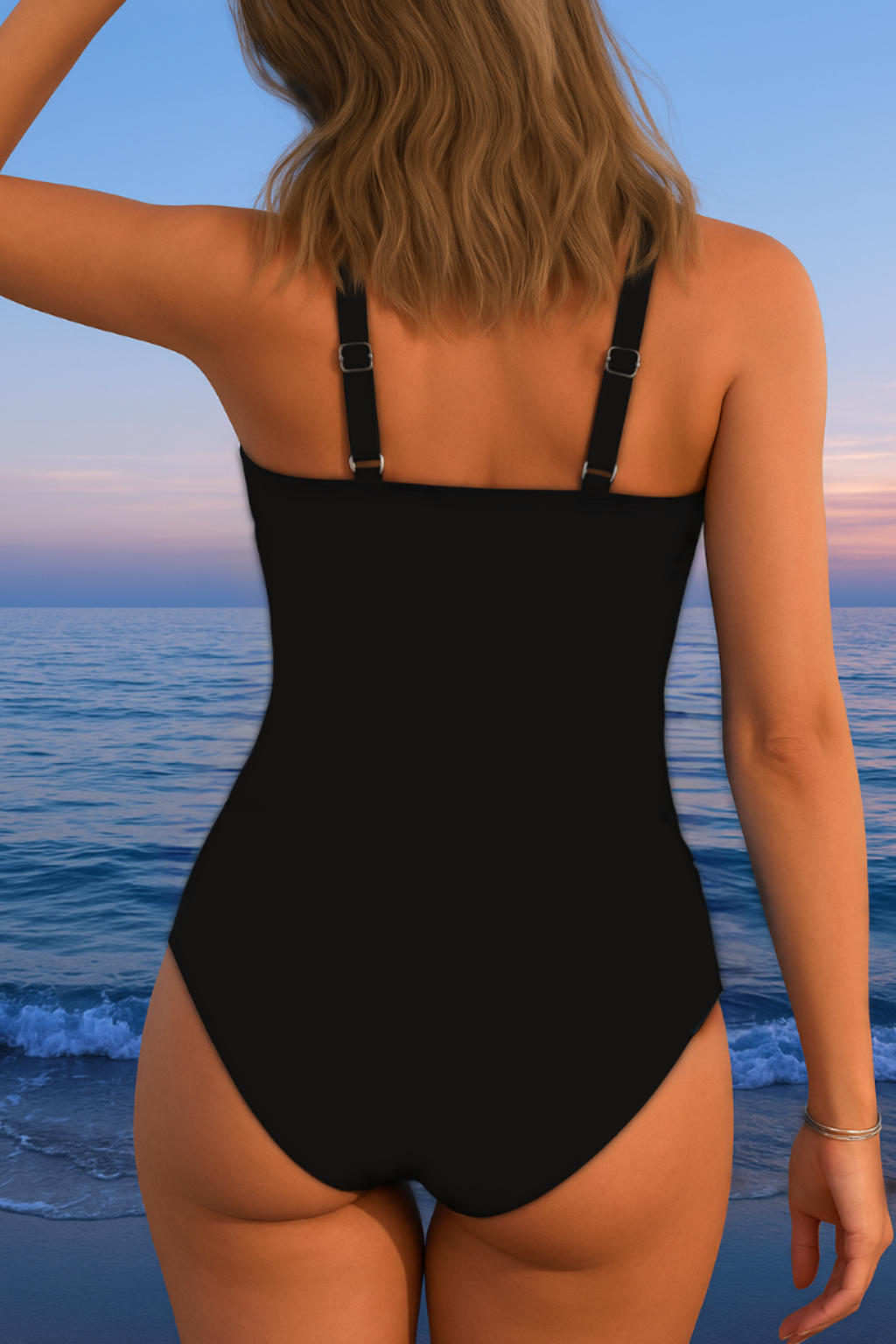 Serena | Tummy-Smoothing Surplice Swimsuit